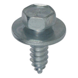 ZELFTAPPENDE SCHROEF MET ZESKANTKOP EN SLUITRING Ø 6,3 x 19 mm DIN 7976 VOORSCHERM EN BUMPER