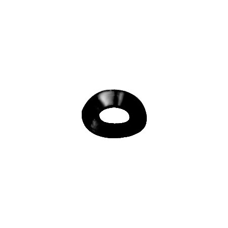 BLACK ZINC PLATED CUP FOR COUNTERSUNK HEAD SCREW Ø 3,9 → 4,2 mm
