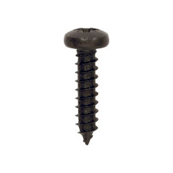 ZYLINDERKOPF-BLECHSCHRAUBEN MIT KREUZSCHLITZ ZN SCHWARZ BRÜNIERT Ø 2,9 X 13 mm DIN 7981