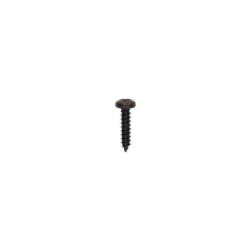 ZYLINDERKOPF-BLECHSCHRAUBEN MIT KREUZSCHLITZ ZN SCHWARZ BRÜNIERT Ø 2,9 X 13 mm DIN 7981