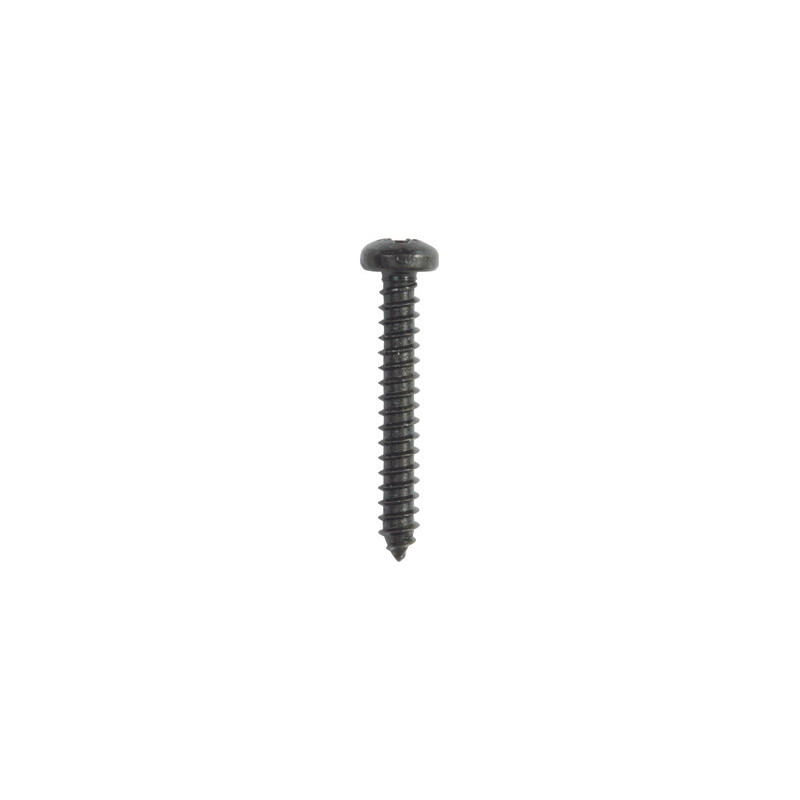 ZELFTAPPENDE SCHROEF MET GEWELFDE CILINDERKOP ZWART ZINK Ø 3,5 X 25 mm DIN 7981