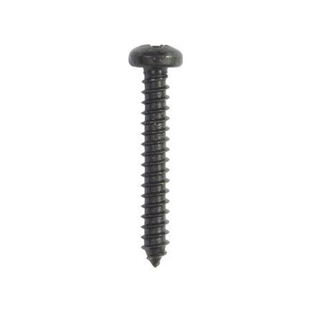 ZELFTAPPENDE SCHROEF MET GEWELFDE CILINDERKOP ZWART ZINK Ø 3,5 X 25 mm DIN 7981