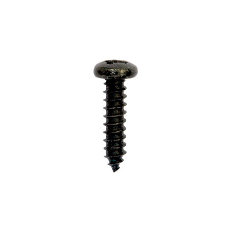 ZELFTAPPENDE SCHROEF MET GEWELFDE CILINDERKOP ZWART ZINK Ø 3,9 X 16 mm DIN 7981