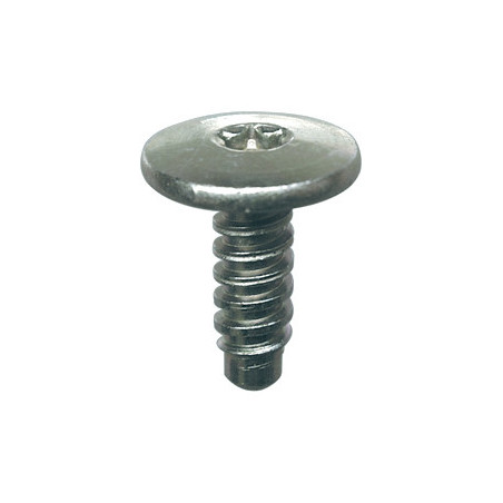 ACME-SCHROEF MET BREDE GEWELFDE CILINDRISCHE ZESKANTKOP Ø 6,35 X 18 mm
