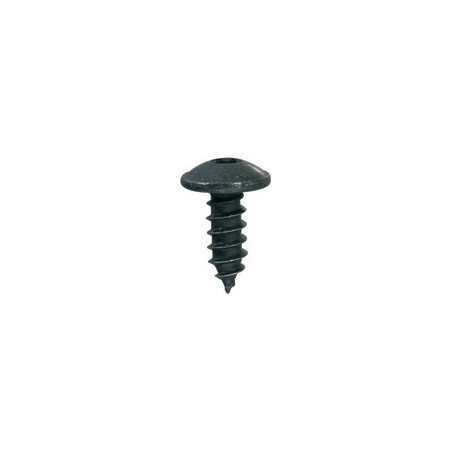 HALBRUNDKOPF-BLECHSCHRAUBEN ZN SCHWARZ BRÜNIERT Ø 3,5 X 9.5 mm NFE 25-655
