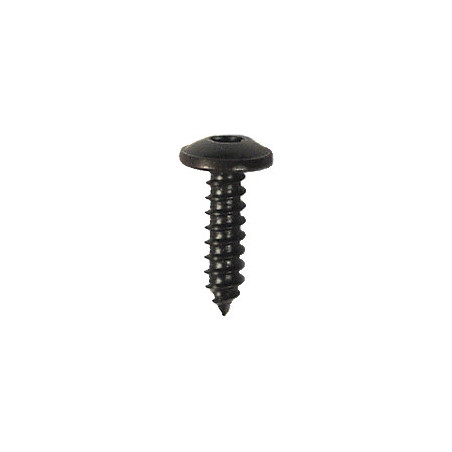 RONDE BREDE PLAATSCHROEF MET ZESKANTKOP ZWART ZINK Ø 3,5 X 13 mm NFE 25-655