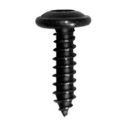 RONDE BREDE PLAATSCHROEF MET ZESKANTKOP ZWART ZINK Ø 4,2 X 16 mm NFE 25-655