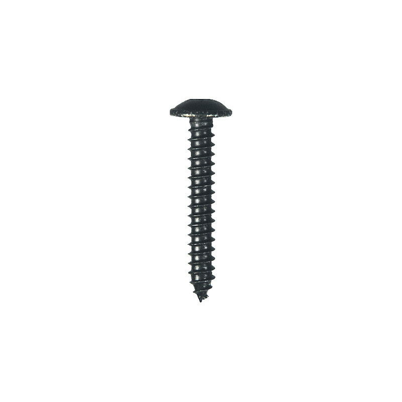 BLACK ZINC PLATED TRUSS HEAD SELF TAPPING SCREW Ø 4,8 X 32 mm NFE 25-655
