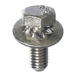 MASCHINENSCHRAUBE AUßENSECHSKANT 8.8 MIT SCHEIBE M6-1.00 X 16 mm