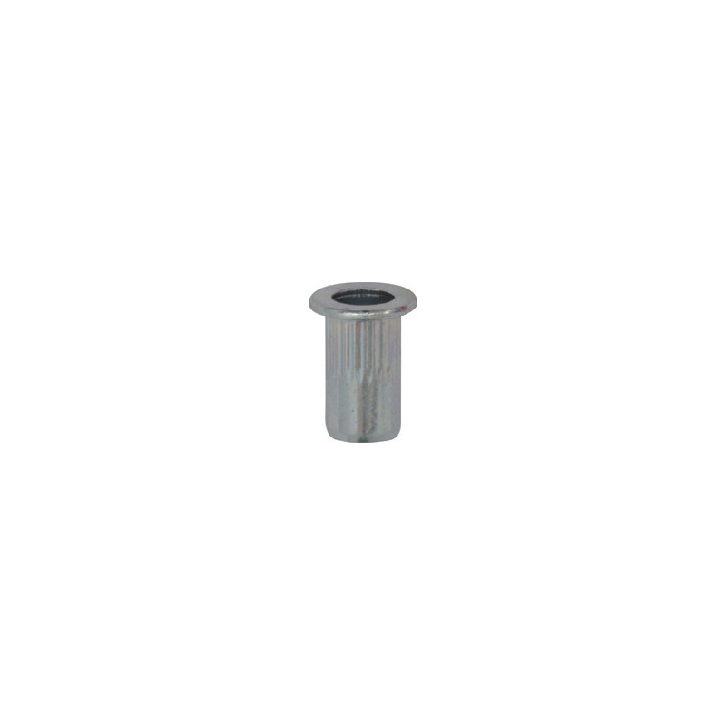 ÉCROU À SERTIR ACIER FÛT ROND M5-0.80 / 0,5 → 3 mm