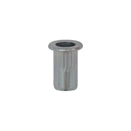 ÉCROU À SERTIR ACIER FÛT ROND M5-0.80 / 0,5 → 3 mm
