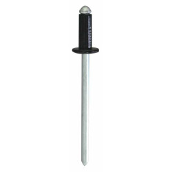 STANDAARD ALUMINIUM NAGEL ZWART  Ø 4 X 10 mm