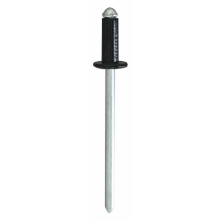 STANDAARD ALUMINIUM NAGEL ZWART  Ø 4 X 10 mm