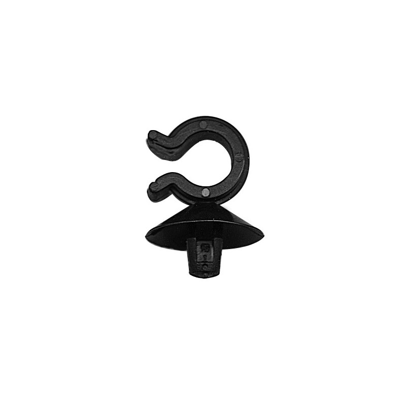 BUIS-/KABELHOUDER  Ø 10 mm 1 BEHUIZING