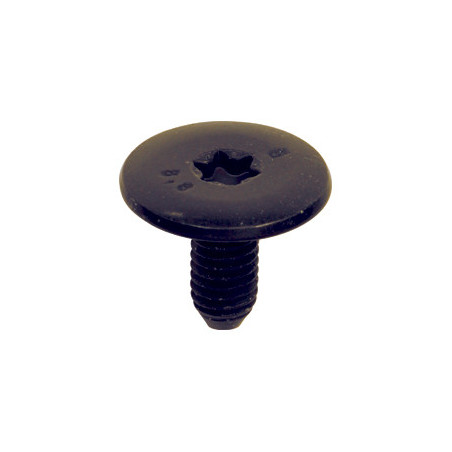 SCHROEF MET BREDE GEWELFDE CILINDRISCHE ZESKANTKOP  M6-1.00 X 13,5 mm PORTIERSLUITING