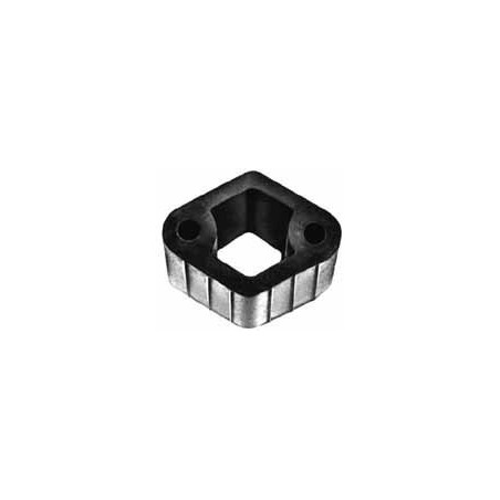 EXHAUST SILENTBLOC L = 63 mm