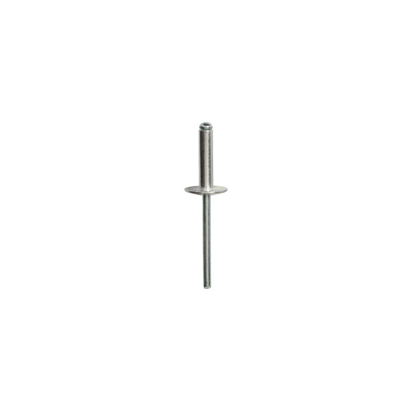 ALUMINIUM NAGEL MET BREDE KOP  Ø 4,8 X 18 mm