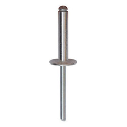 ALUMINIUM NAGEL MET BREDE KOP  Ø 4,8 X 25 mm
