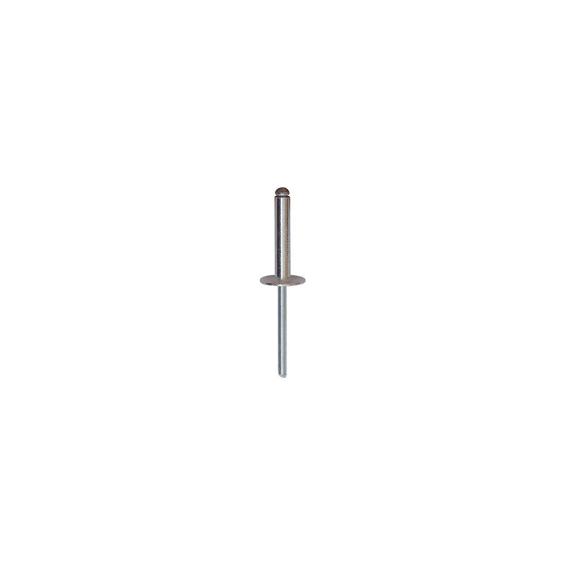 ALUMINIUM NAGEL MET BREDE KOP  Ø 4,8 X 25 mm