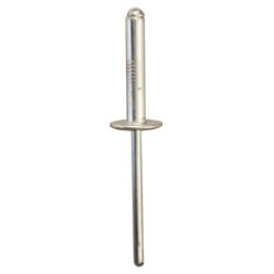 ALUMINIUM NAGEL MET BREDE KOP  Ø 4,8 X 28 mm