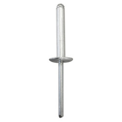 ALUMINIUM NAGEL MET BREDE KOP  Ø 4,8 X 30 mm