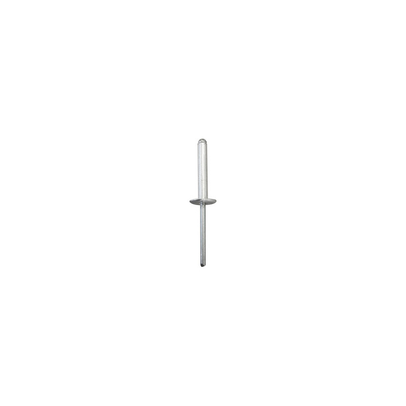ALUMINIUM NAGEL MET BREDE KOP  Ø 4,8 X 30 mm