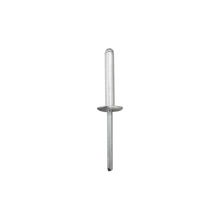 ALUMINIUM NAGEL MET BREDE KOP  Ø 4,8 X 30 mm