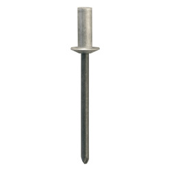 WATER-/GASDICHTE POPNAGEL  Ø 4,8 X 11 mm