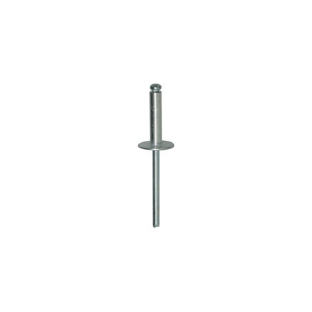 ALUMINIUM NAGEL MET BREDE KOP  Ø 4,8 X 20 mm