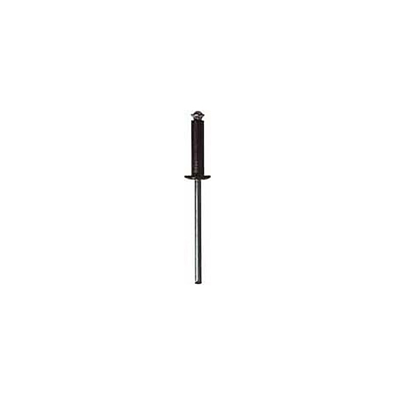 BLACK PEELED RIVET Ø 4 X 12 mm