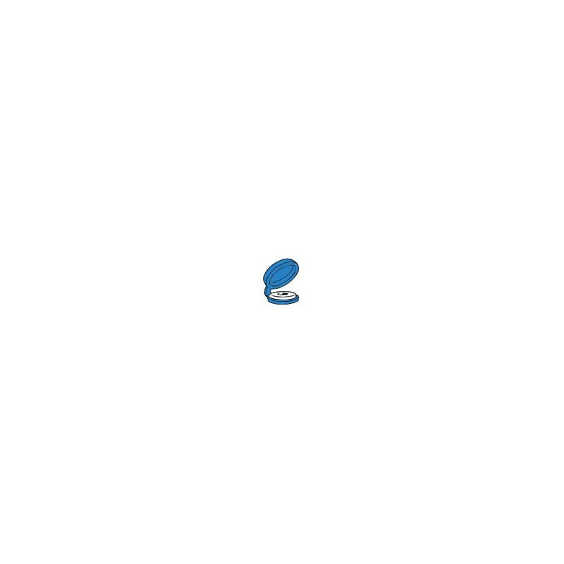 BLAUWE CHAPO®-DOP VOOR NUMMERPLAATNAGELS