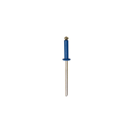 BLUE PEELED RIVET Ø 4 X 16 mm NUMBERPLATE
