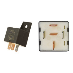 RELAIS INVERSEUR 12V 40/15A 5 BROCHES AVEC SUPPORT