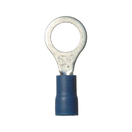 NIET-VERSTEVIGDE, VOORGEÏSOLEERDE, RONDE KABELSCHOEN  Ø 8 mm (1 → 2,5 mm²)