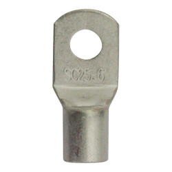 BUISVORMIGE, LASBARE KABELSCHOEN  Ø 6,4 mm (25 mm²)