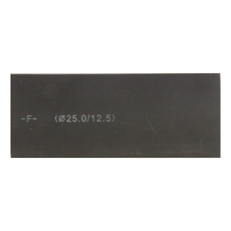 GAINE THERMORÉTRACTABLE Ø 25,4 X 100 mm