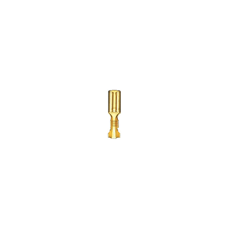FLACHSTECKHÜLSE UNISOLIERT 2,8 X 0,5 mm (0,3 → 1 MM²)