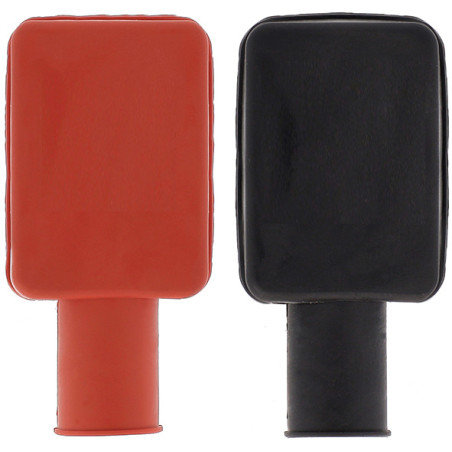 SET OF PROTECTIVE COVERS FOR BATTERY TERMINALS