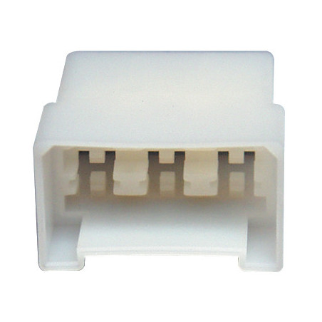 6 POSITIONS FEMALE CONNECTOR 6,35 SERIES