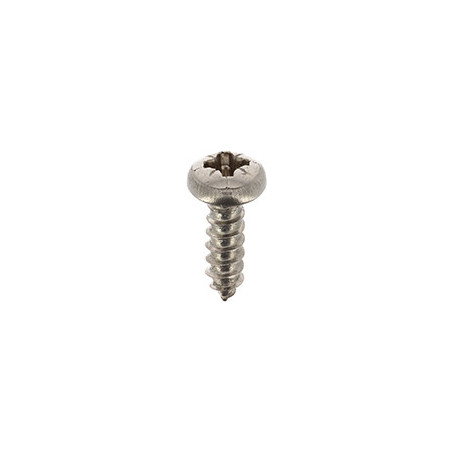 ZELFTAPPENDE SCHROEF MET GEWELFDE CILINDERKOP POZI INOX A4 Ø 2,9 X 9.5 mm DIN 7981