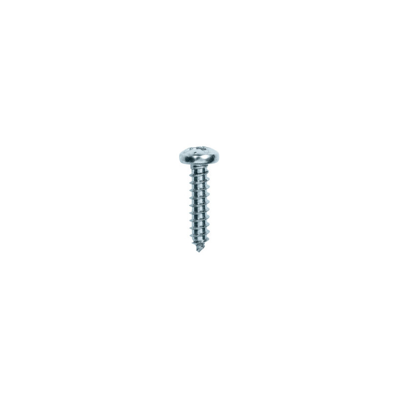 ZELFTAPPENDE SCHROEF MET GEWELFDE CILINDERKOP POZI INOX A4 Ø 3,5 X 16 mm DIN 7981
