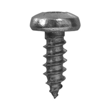 VIS À TÔLE TÊTE CYLINDRIQUE BOMBÉE POZI INOX A4 Ø 4,8 X 13 mm DIN 7981