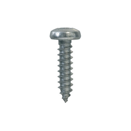 ZELFTAPPENDE SCHROEF MET GEWELFDE CILINDERKOP POZI INOX A4 Ø 4,8 x 19 mm DIN 7981