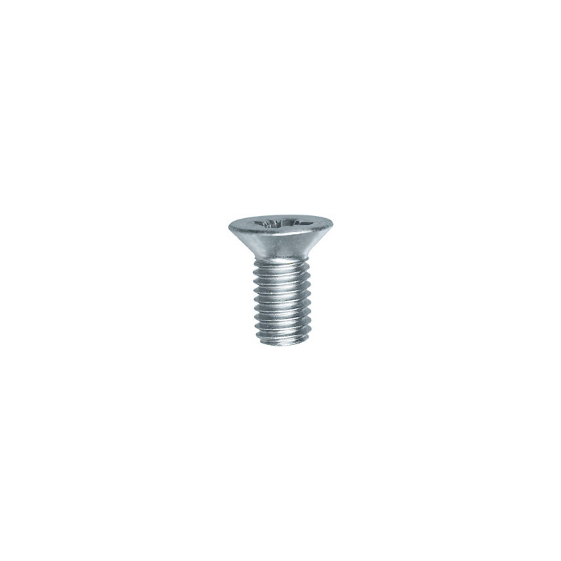 GRADE 6.8 ZINC PLATED COUNTERSUNK HEAD MACHINE SCREW M8-1.25 X 16 mm DIN 965