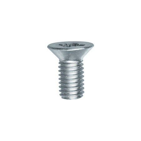 GRADE 6.8 ZINC PLATED COUNTERSUNK HEAD MACHINE SCREW M8-1.25 X 16 mm DIN 965