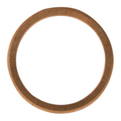 DICHTUNG FÜR ÖLABLASSSTOPFEN Ø 22,2 X 26,9 X 1,5 mm KUPFER FLACH