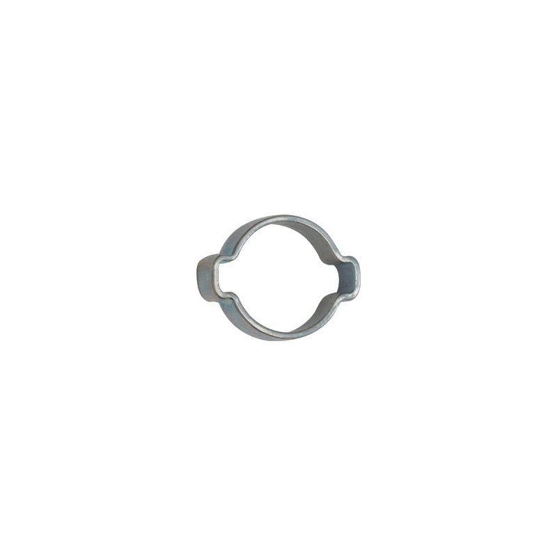 DOUBLE EAR HOSE CLAMP Ø 13 → 15 mm L = 7 mm