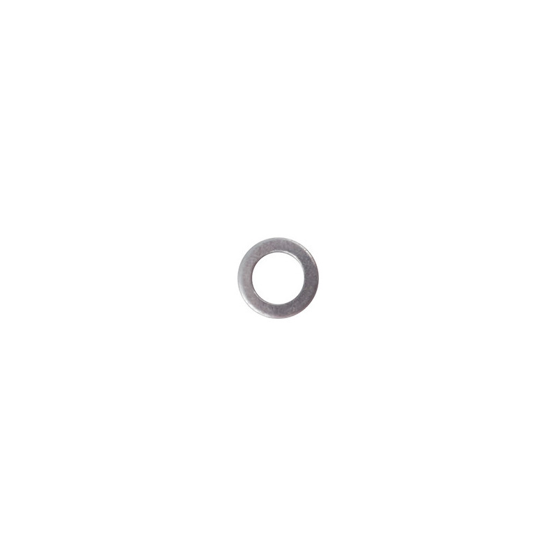 FLAT ALUMINIUM GASKET RING Ø 6 x 10 x 1 mm
