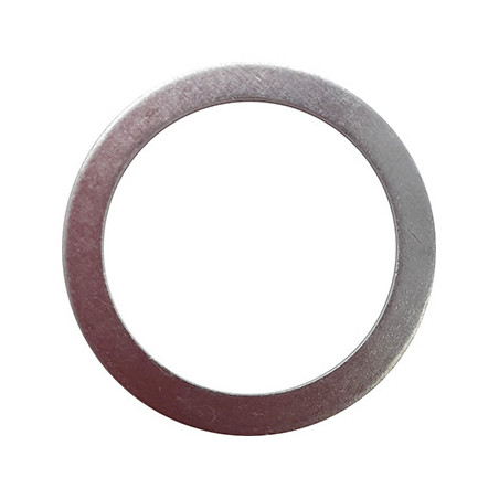 FLAT ALUMINIUM GASKET RING Ø 22 x 29 x 1.5 mm