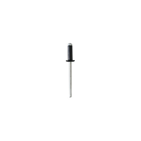 ALUMINIUM NAGEL MET ZWARTE BREDE KOP  Ø 4 X 12 mm CARROSSERIE